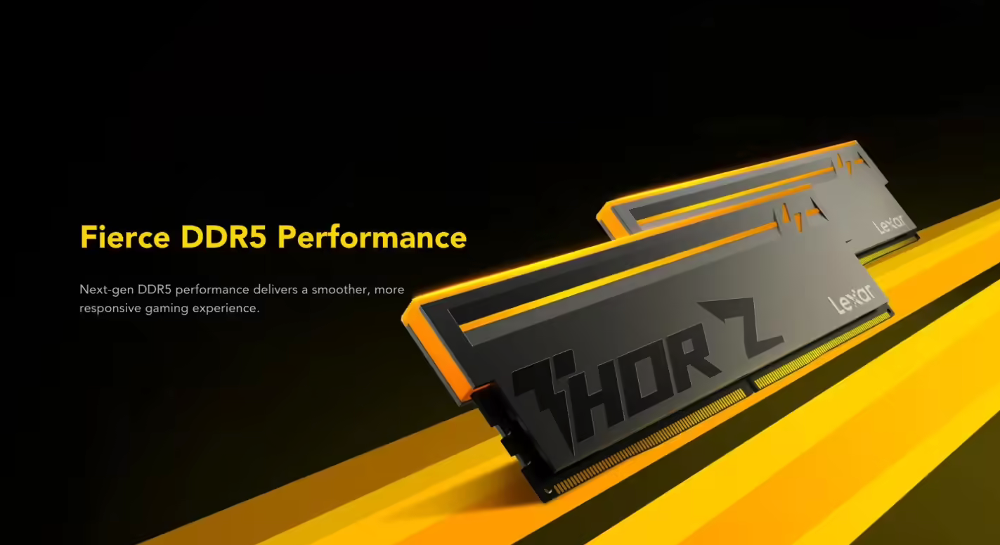 CES 2026：雷克沙推出THOR Z RGB DDR5内存 32GB套件稳跑6000 MT/s